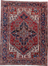 Vintage Heriz Area Rug (8' x 11')